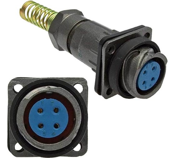 Разъём быстроразъемный RUICHI FQ18-4pin ZPK-8 106958 1