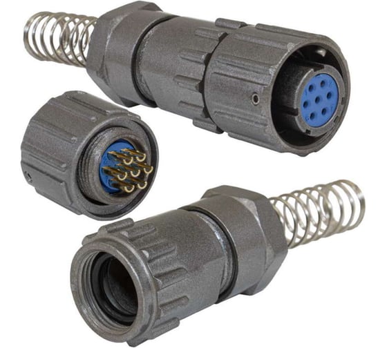 Разъём быстроразъемный RUICHI FQ14-7pin TK-8 107063 1