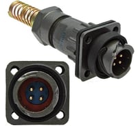 Разъём быстроразъемный RUICHI FQ14-4pin ZPJ-8 107066