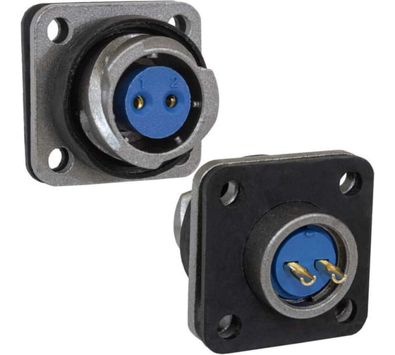 Разъём быстроразъемный RUICHI FQ18-2pin ZK, 126216 1