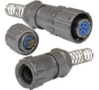 Разъёмы быстроразъемные RUICHI FQ14-6pin TK-8 VOLKEL 107056