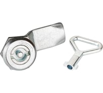 Замок под ключ с двумя бородками ТРИЗАМ цинк, с ригелем и ключом ЗЧВ.М.2.05.1064.КМ TRZ0057