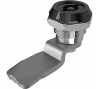 Замок под ключ с двумя бородками ТРИЗАМ черный, с ригелем и ключом ЗЧ.М.5.05.1064.КМ TRZ0058