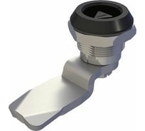 Замок под трехгранный ключ ТРИЗАМ черный, d-9 мм, с ригелем и ключом ЗЧ.М.5.79.1066.КМ TRZ0052