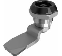 Замок под четырехгранный ключ ТРИЗАМ черный грань 8 мм с ригелем и ключом ЗЧ.М.5.48.1066.КМ TRZ0044