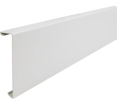 Крышка для плинтусного кабельного канала SPL белый 080011S