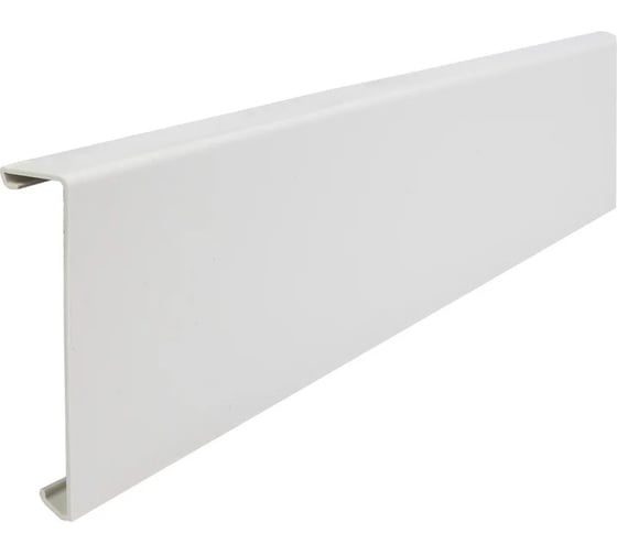 Крышка для плинтусного кабельного канала SPL белый 080011S 1