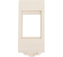 Адаптер для информационных разъемов SIEMON DKC слоновая кость, 1 модуль 75608S 25050