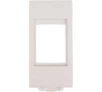 Адаптер для информационных разъемов SIEMON DKC белый, 1 модуль 76608B 24627