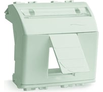 Адаптер DKC для информационных разъемов Keystone, белый, 2 мод. 10шт 76613B