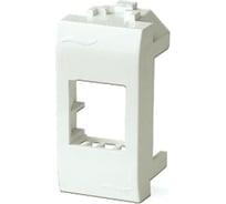 Адаптер для информационных разъемов Keystone DKC слоновая кость, 1 модуль 75607S 25049