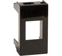 Адаптер DKC KEYSTONE Viva 1 модуль, черный 3шт 45207