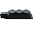 Колодка удлинителя FL-SB-3EU-IP44-BK 3-х местная 2P+PE 16A 250В IP44 с защитной крышкой чёрного цвета Filum 00-01186581 9