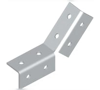 Соединитель угловой усиленный УМС 45 градусов, 8 отверстий GAL SUU-8-45