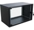 Шкаф телекоммуникационный Parallels Perfect Tools 19", настенный, 6U, 600х350 мм, черный, RAL 9005 10001 1