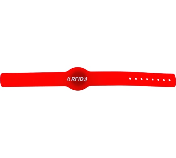 Браслет ID ZKTEco Wristbands красный 00-00013315