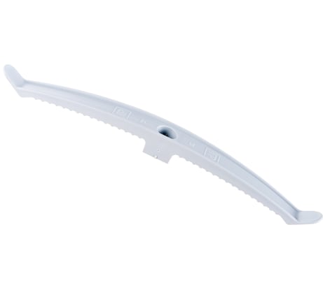 Двусторонний держатель кабеля Промрукав для прямого монтажа серый 20шт PR13.0382