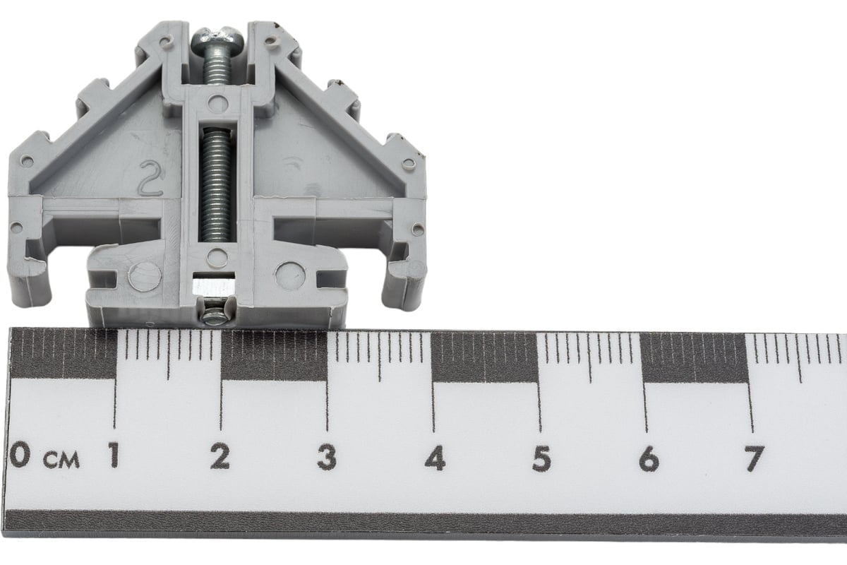 Прижим СПб УПП-5 КП-1 для DIN-рейки Р2-1 упаковка 20 шт. 99925140 ...