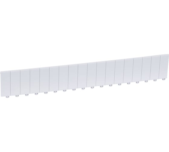 Заглушки 18 модулей Legrand серые RAL 7035 для XL3 160 001665