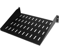 Полка консольная Офион ПК2U-350.001 2U 350 Ral 9005 черная 4631178597472