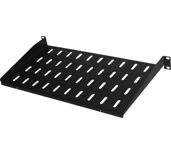 Полка консольная Офион ПК1U-250.001 1U 250 Ral 9005 черная 4631178597311 1