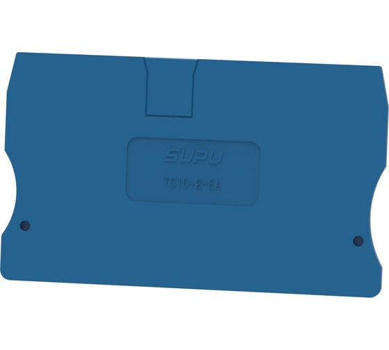 Крышка защитная для клемм SUPU TCс сечением 10мм2, синяя, 50 шт TC10-2-BU-EA 1