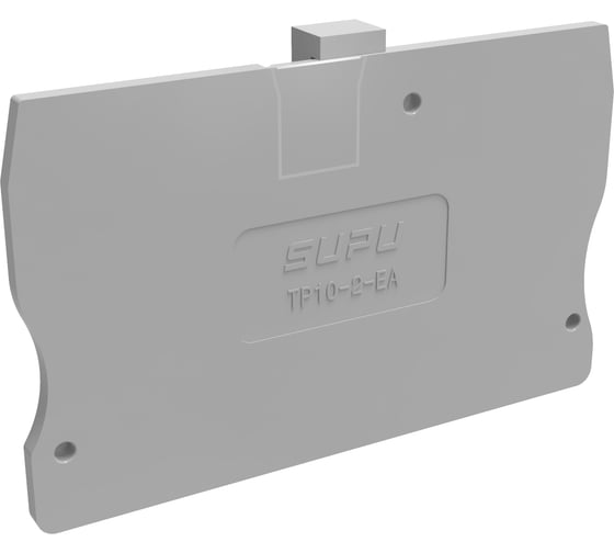 Крышка защитная для клемм SUPU TP 1-1с сечением 10мм2, серая, 50 шт TP10-2-GY-EA 1