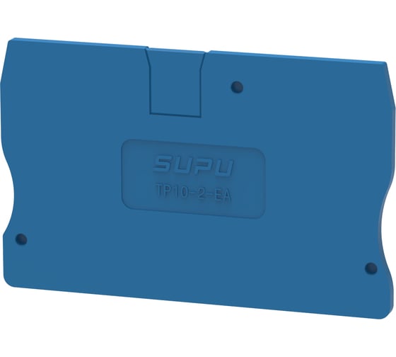 Крышка защитная для клемм SUPU TP 1-1с сечением 10мм2, синяя, 50 шт TP10-2-BU-EA 1