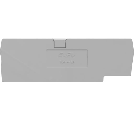 Крышка защитная для клемм SUPU TC 2-2с сечением 4мм2, серая, 100 шт TC4-4-GY-EA 1