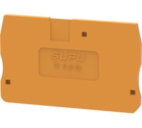 Крышка защитная для клемм SUPU TP 1-1с сечением 6мм2, оранжевая, 100 шт TP6-2-OG-EA