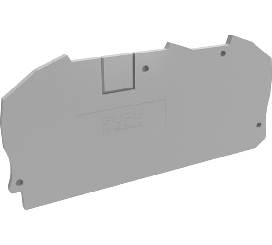 Крышка защитная для клемм SUPU TP 1-2с сечением 16мм2, серая, 50 шт TP16-3-GY-EA 1