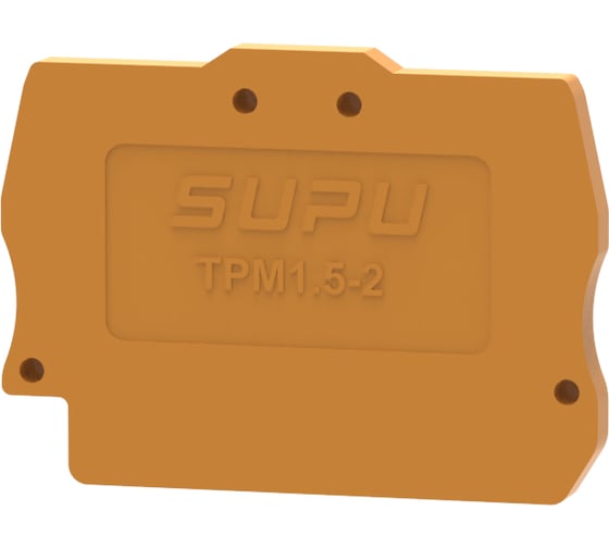 Крышка защитная SUPU для мини TP,с сечением 1.5мм2, оранжевая, 200 шт TPM1.5-2-OG-EA 1