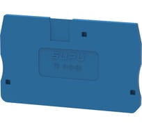 Крышка защитная для клемм SUPU TP 1-1с сечением 6мм2, синяя, 100 шт TP6-2-BU-EA