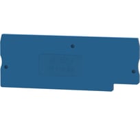 Крышка защитная для клемм SUPU TP 2-2с сечением 4мм2, синяя, 100 шт TP4-4-BU-EA