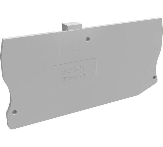 Крышка защитная для клемм SUPU TP 1-2с сечением 10мм2, серая, 50 шт TP10-3-GY-EA 1