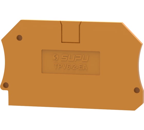 Крышка защитная SUPU серии TP для клеммы TPV,с сечением 6мм2, серая, 100 шт TPV6-2-OG-EA 1