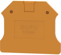 Крышка защитная для клемм SUPU проходных 1-1 TUс сечением 2.5мм2, оранжевая, 100 шт TU2.5-2-OG-EA