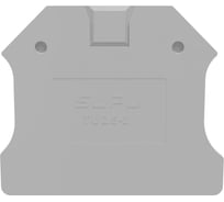 Крышка защитная для клемм SUPU проходных 1-1 TUс сечением 2.5мм2, серая, 100 шт TU2.5-2-GY-EA