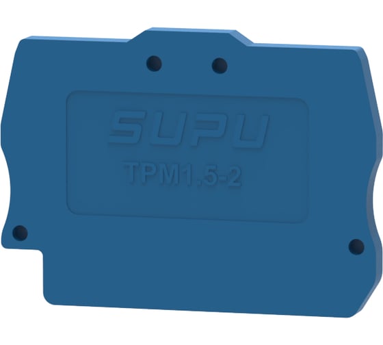 Крышка защитная SUPU для мини TP,с сечением 1.5мм2, синяя, 200 шт TPM1.5-2-BU-EA 1