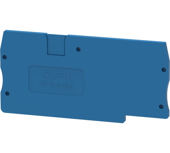 Крышка защитная для клемм SUPU TP 1-1с сечением 6мм2, синяя, 100 шт TP6-3-BU-EA 1