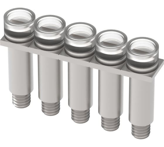 Перемычка SUPU для винтовых клемм UK сс сечением 2.5мм2, 5 контактов 100 шт 303305 1