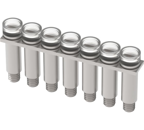 Перемычка SUPU для винтовых клемм UK сс сечением 2.5мм2, 7 контактов 100 шт 303307 1