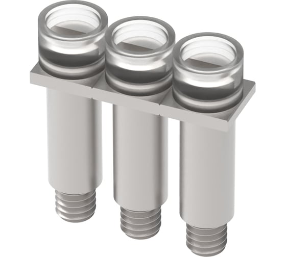 Перемычка SUPU для винтовых клемм UK сс сечением 2.5мм2, 3 контакта 100 шт 303303 1