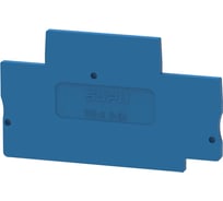 Крышка SUPU TP для 2-уровневых проходных клемм 2.5мм2, синяя 100 шт TPD2.5-2-BU-EA
