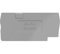 Крышка защитная SUPU для клемм TC 1-2, сечение 1.5/2.5мм2, серая 100 шт TC1.5-3-GY-EA