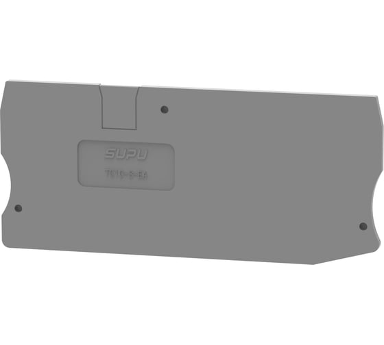 Крышка защитная SUPU для клемм TC 1-2, сечение 10мм2, серая 50 шт TC10-3-GY-EA 1