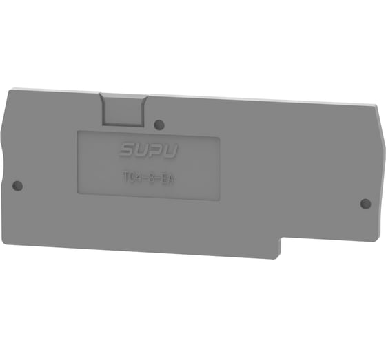 Крышка защитная SUPU для клемм TC 1-2, сечение 4мм2, серая 100 шт TC4-3-GY-EA 1