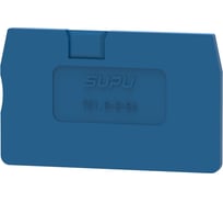 Крышка защитная SUPU для клемм TC 1-1, сечение 1.5/2.5мм2, синяя 100 шт TC1.5-2-BU-EA