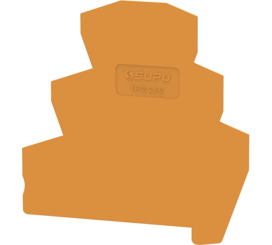 Крышка защитная SUPU TP для 3-уровневых угловых TPT, сечение 2.5мм2, оранжевая 50 шт TPTS2.5-2-OG-EC 1