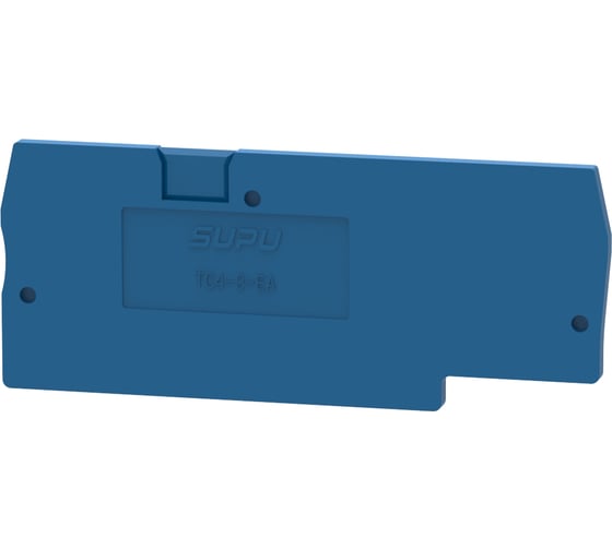 Крышка защитная SUPU для клемм TC 1-2, сечение 4мм2, синяя 100 шт TC4-3-BU-EA 1